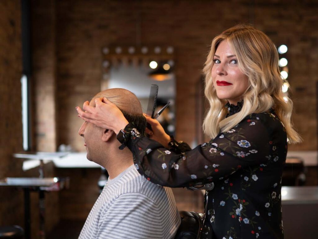 hair cuts after hair restoration