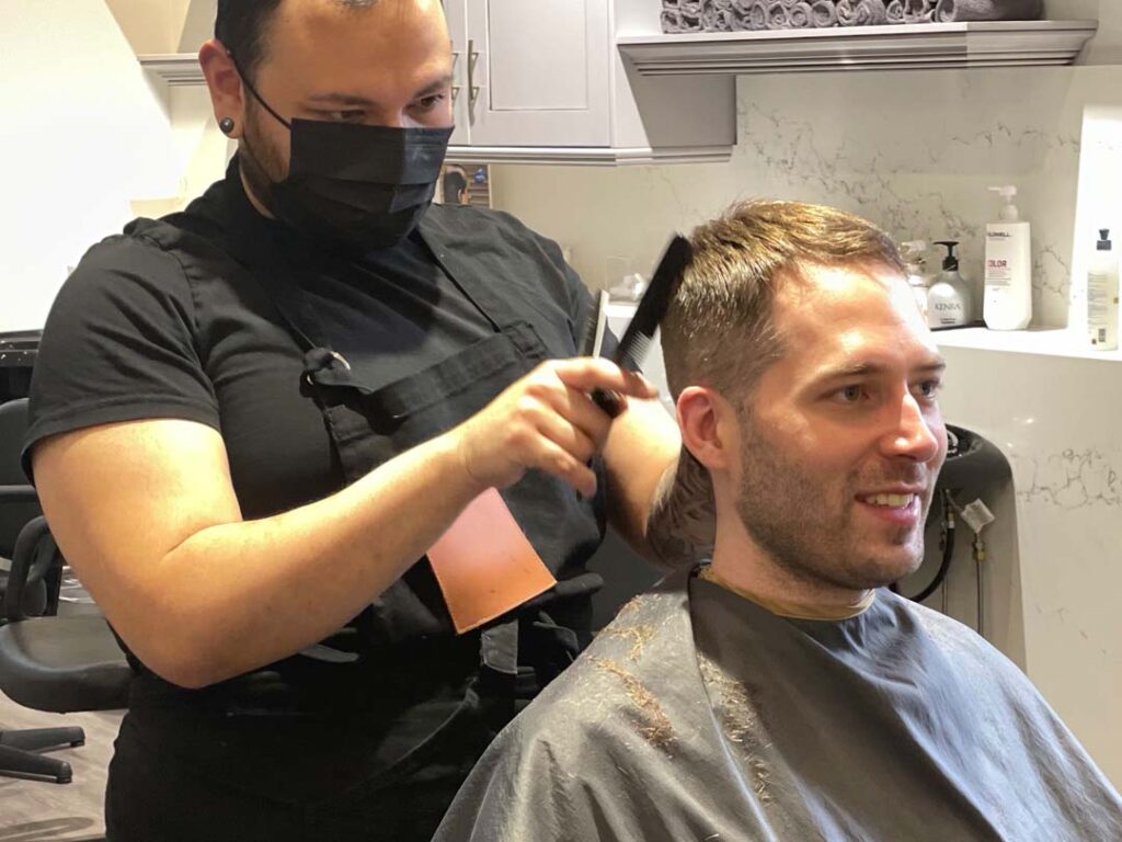haircuts after fue hair transplant chicago IL